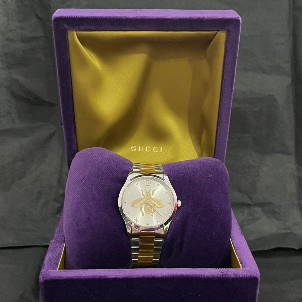 Gucci Gold and Silver Women's Watch